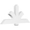 Ekena Millwork Redmond Architectural Grade PVC Gable Bracket, 60"W x 27 1/2"H x 4"D x 6"F, 11/12 Pitch GBP060X28X0406RED00 - alternate 1